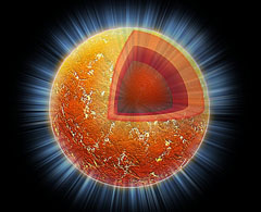 Neutron star illustration