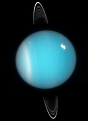 Uranus in visible light